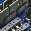 Renold roller chain specials | Chain with attachments